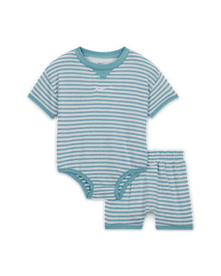 Nike ReadySet Baby (0-9M) Bodysuit and Shorts Set. Nike JP